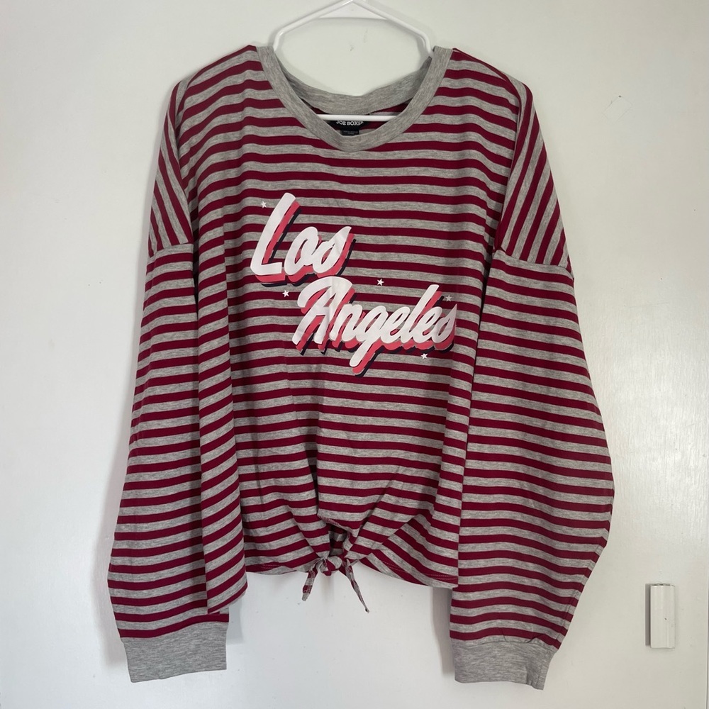 Los Angeles Cropped Long Sleeve NWOT 3X